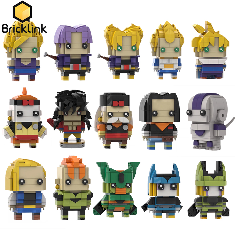 Model Kit Vegeta - Bricklink Ideeën MOC Anime Figuren Zeven