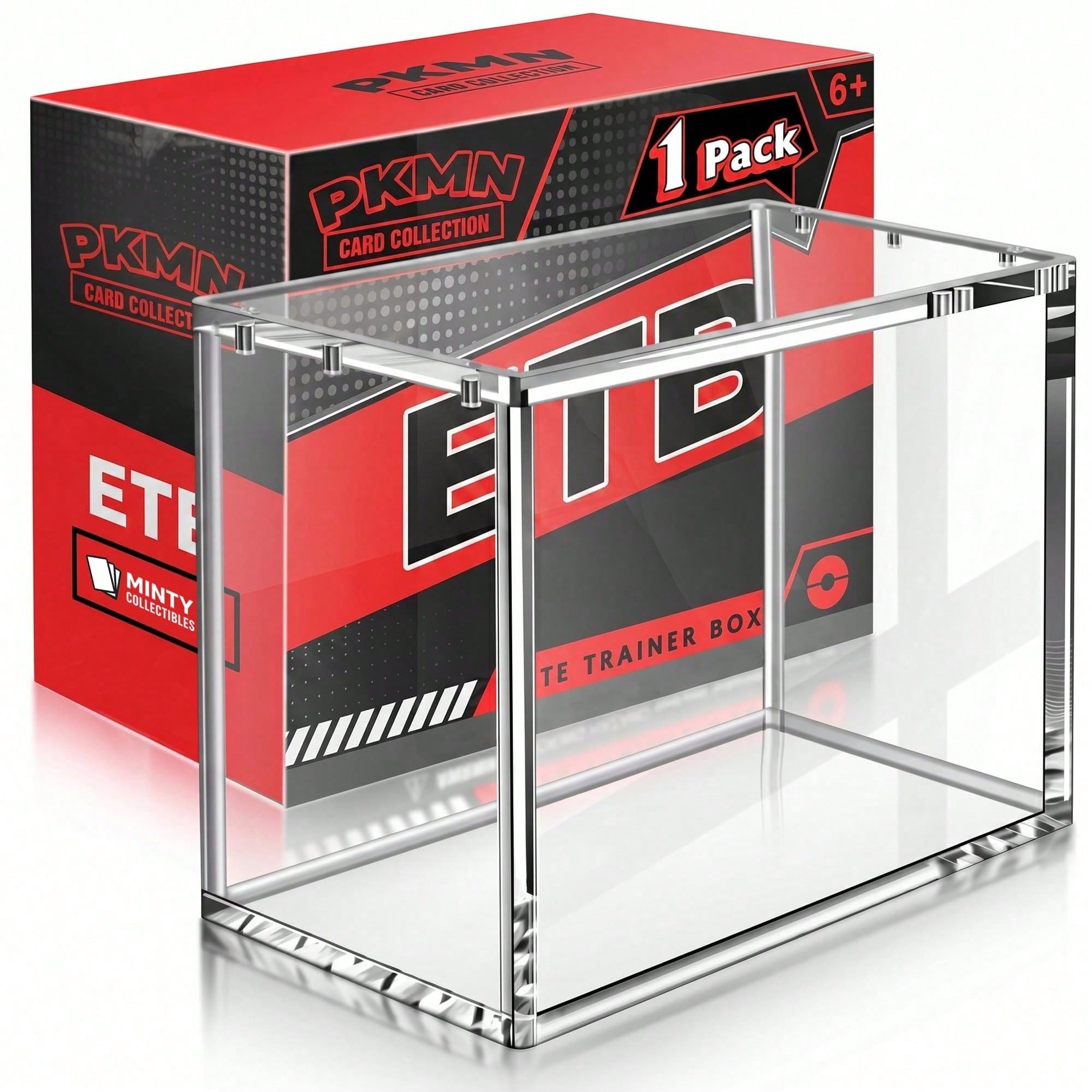 Model Kit Display - ETB Transparante Magnetische Acryl Display Case,