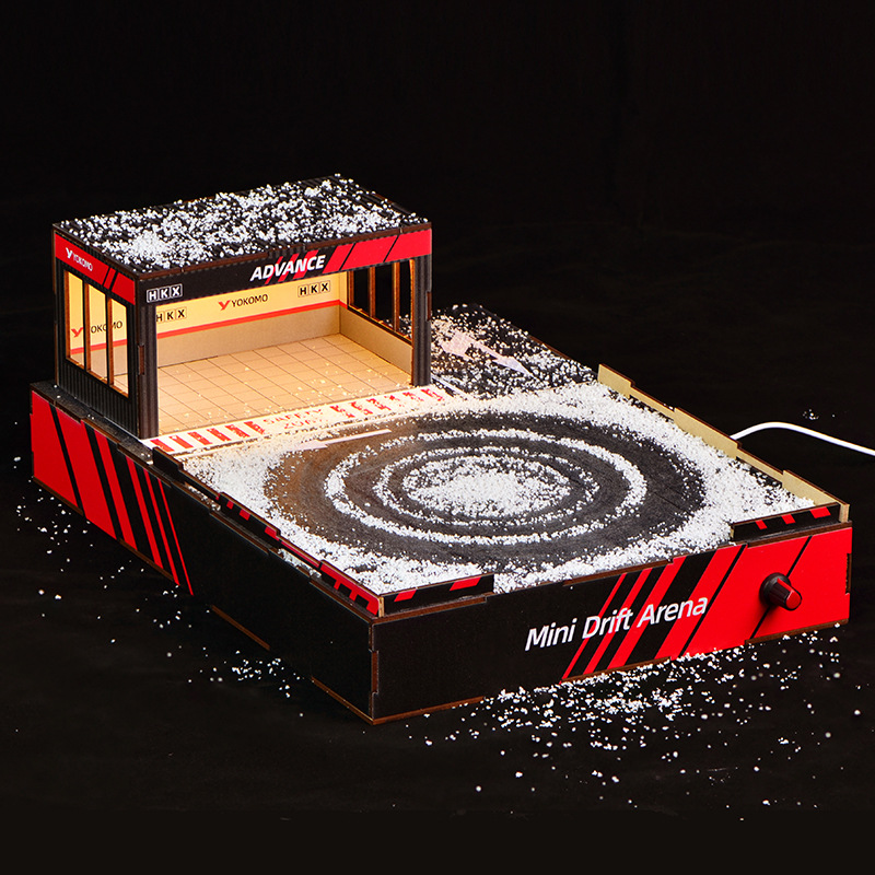 Model Kit Display - 1:64 Schaal DIY Driftbaan Diorama met
