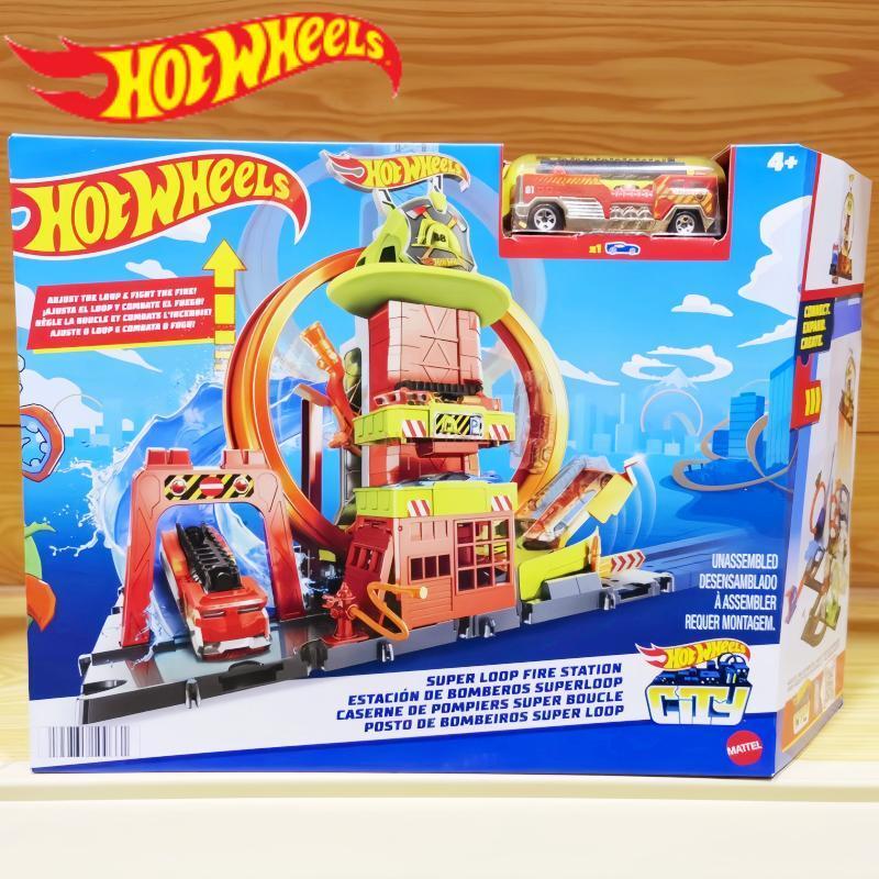 Hot Wheels Car Track Sets - Echte Hot Wheels HKX41 City Super