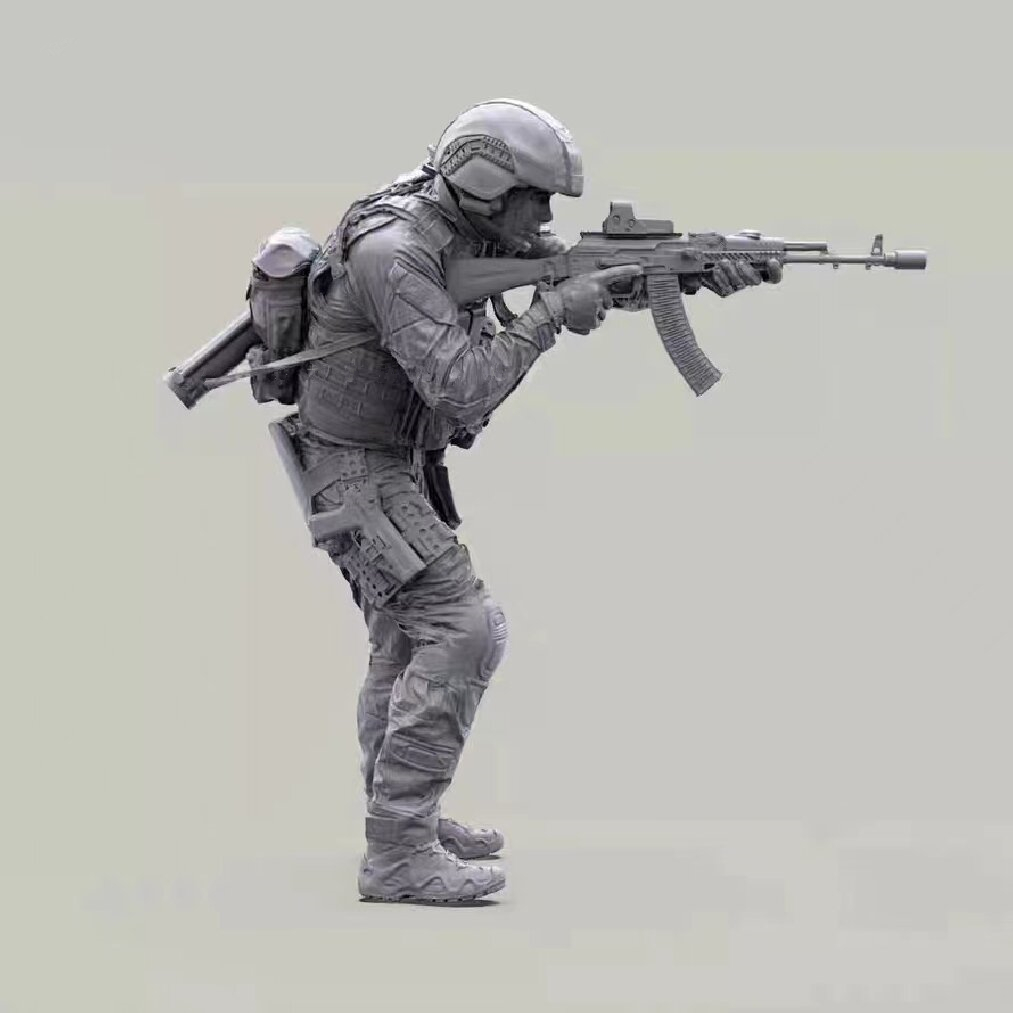 Model Kit Cangdao - 1:35 bouwpakket harskit 35730 Moderne soldaat