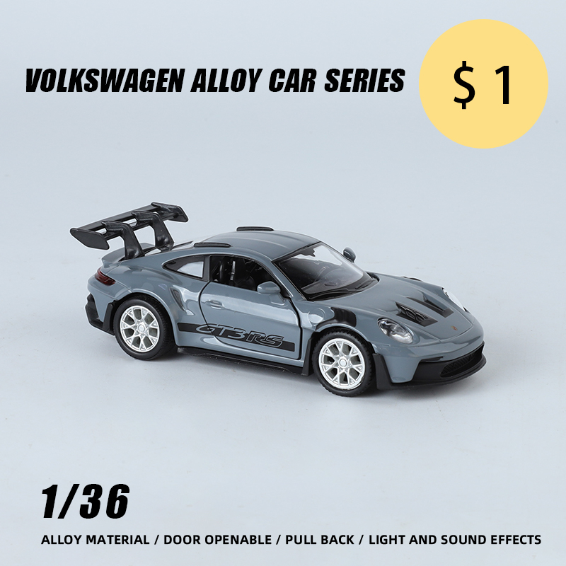 Hot Wheels Car Track Sets - 1:36 Porsche 911 GT3 RS Metalen