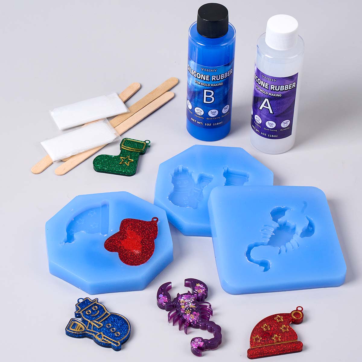 118ml/296ml siliconen mal maak - Resin Kit Cast recensie en prijs