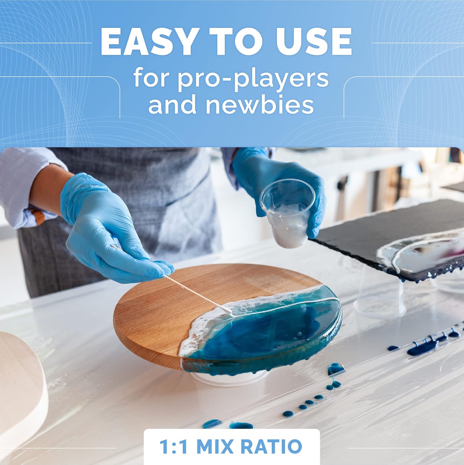 32OZ Transparante Epoxyhars Ki - Resin Kit Cast recensie en prijs