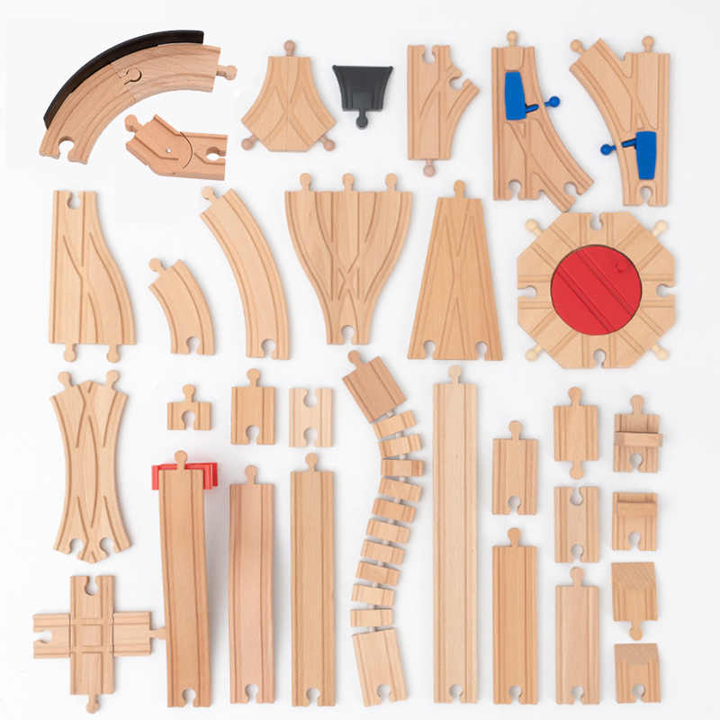 Nieuwe houten spooraccessoires - Hot Wheels Car Track Sets recensie en prijs