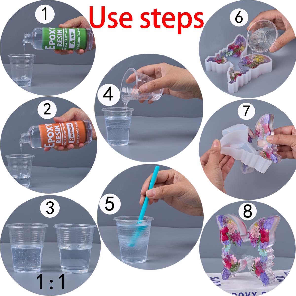 1:1 verhouding epoxyhars kit a - Resin Kit Cast recensie en prijs