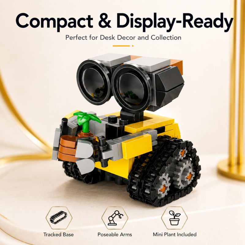 Mini Robot Bouwstenenset, Scha - Model Kit Display recensie en prijs
