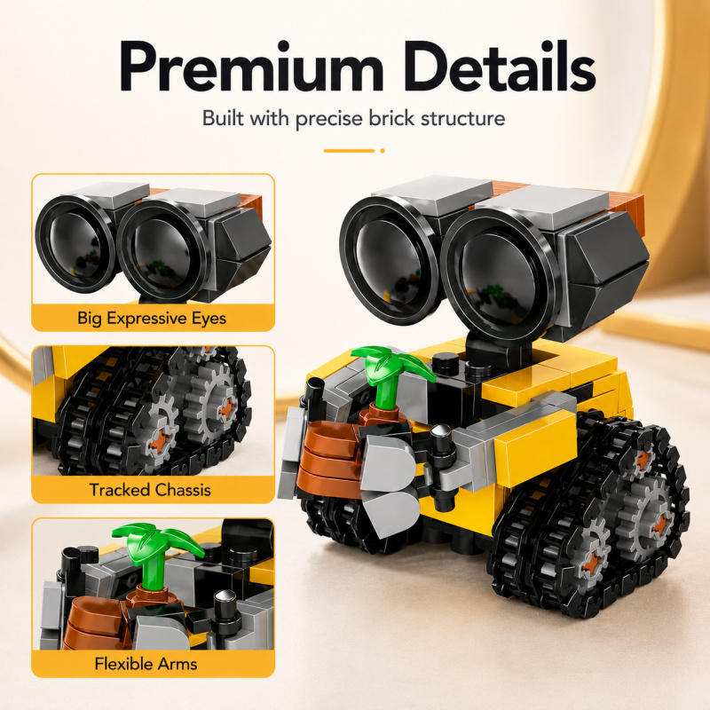 Mini Robot Bouwstenenset, Scha - Model Kit Display recensie en prijs