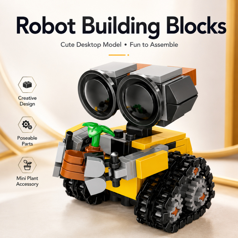 Mini Robot Bouwstenenset, Scha - Model Kit Display recensie en prijs