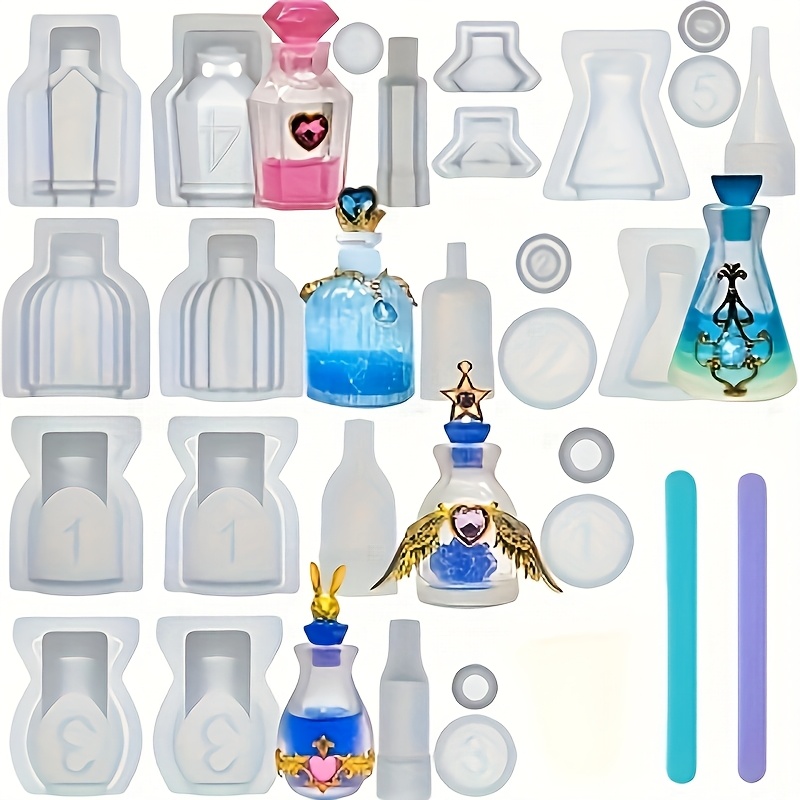 Een set van 5 hars-siliconenvo - Resin Kit Cast recensie en prijs