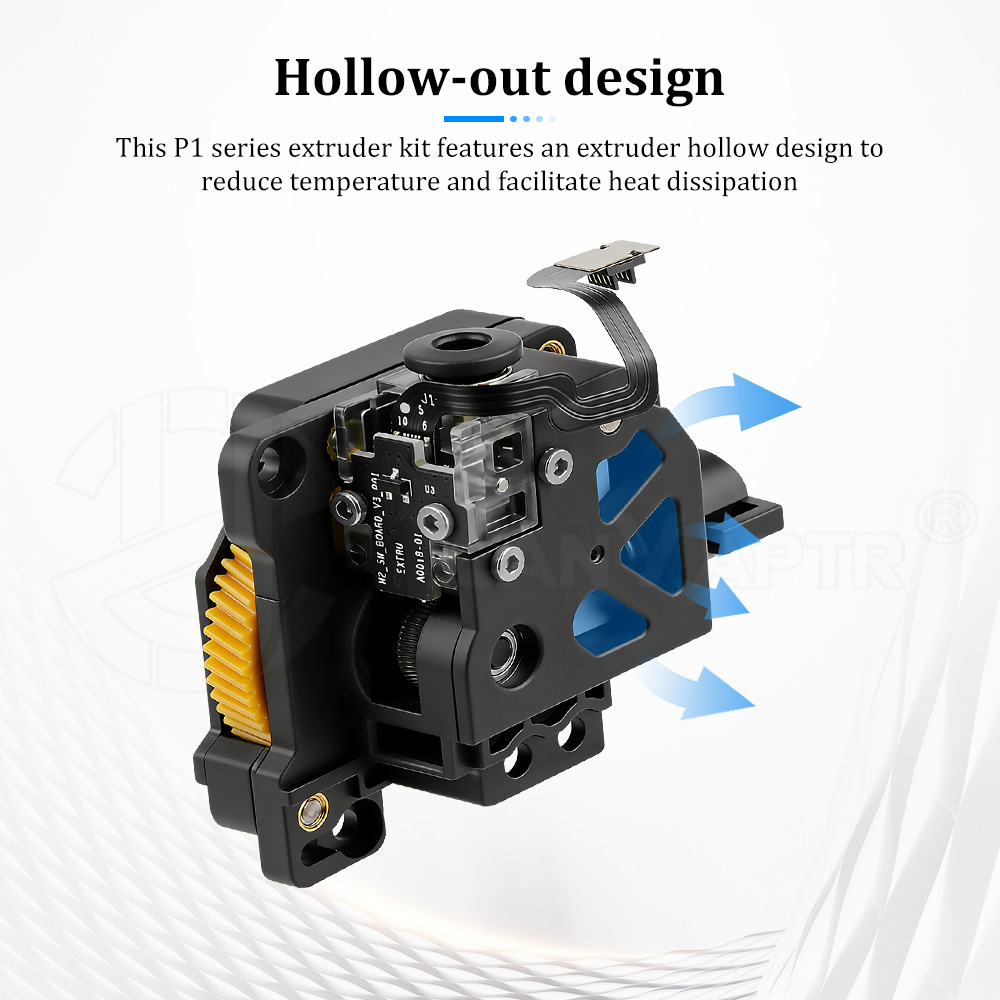 Complete volledige extrudermec - Model Kit Perfect Grade recensie en prijs