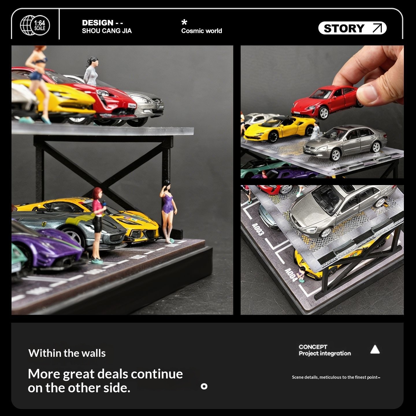 Collectie 1:64 schaalmodel van - Model Kit Display recensie en prijs