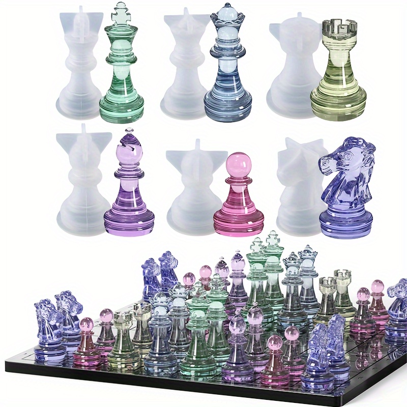 23-delige schaakspel met silic - Resin Kit Cast recensie en prijs