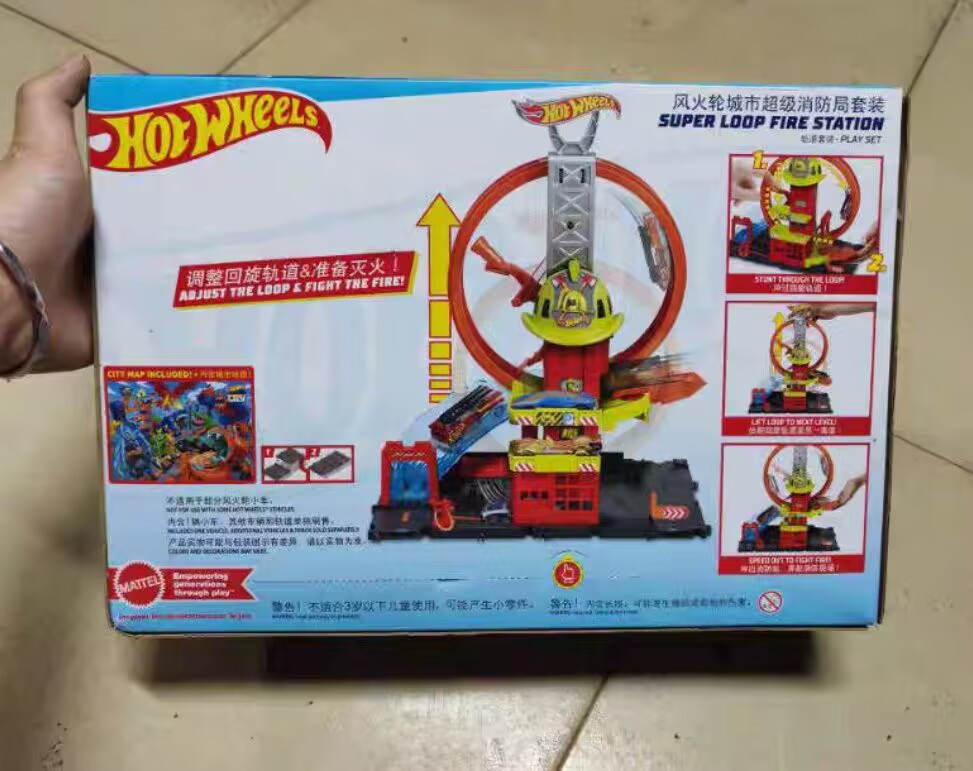 Echte Hot Wheels HKX41 City Su - Hot Wheels Car Track Sets recensie en prijs