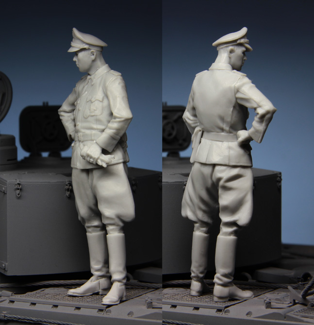 1:35 harskit-officier in Koers - Model Kit Cangdao recensie en prijs