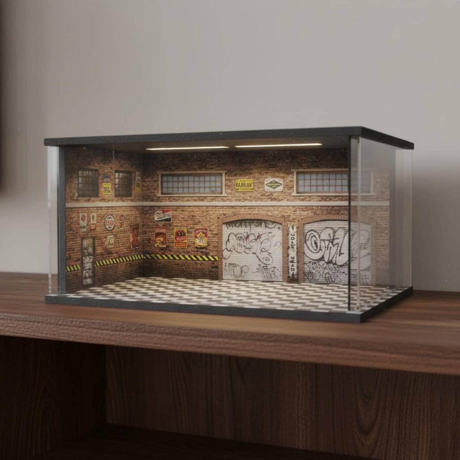 Verlichte autoreparatiewerkpla - Model Kit Display recensie en prijs