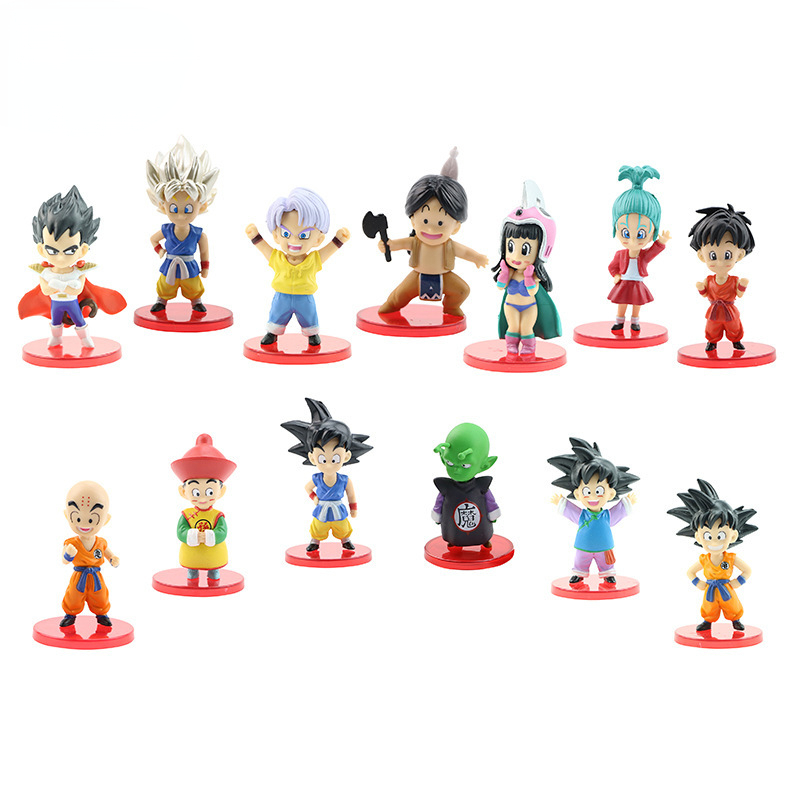 13 stks/partij dragon Ball min - Model Kit Vegeta recensie en prijs