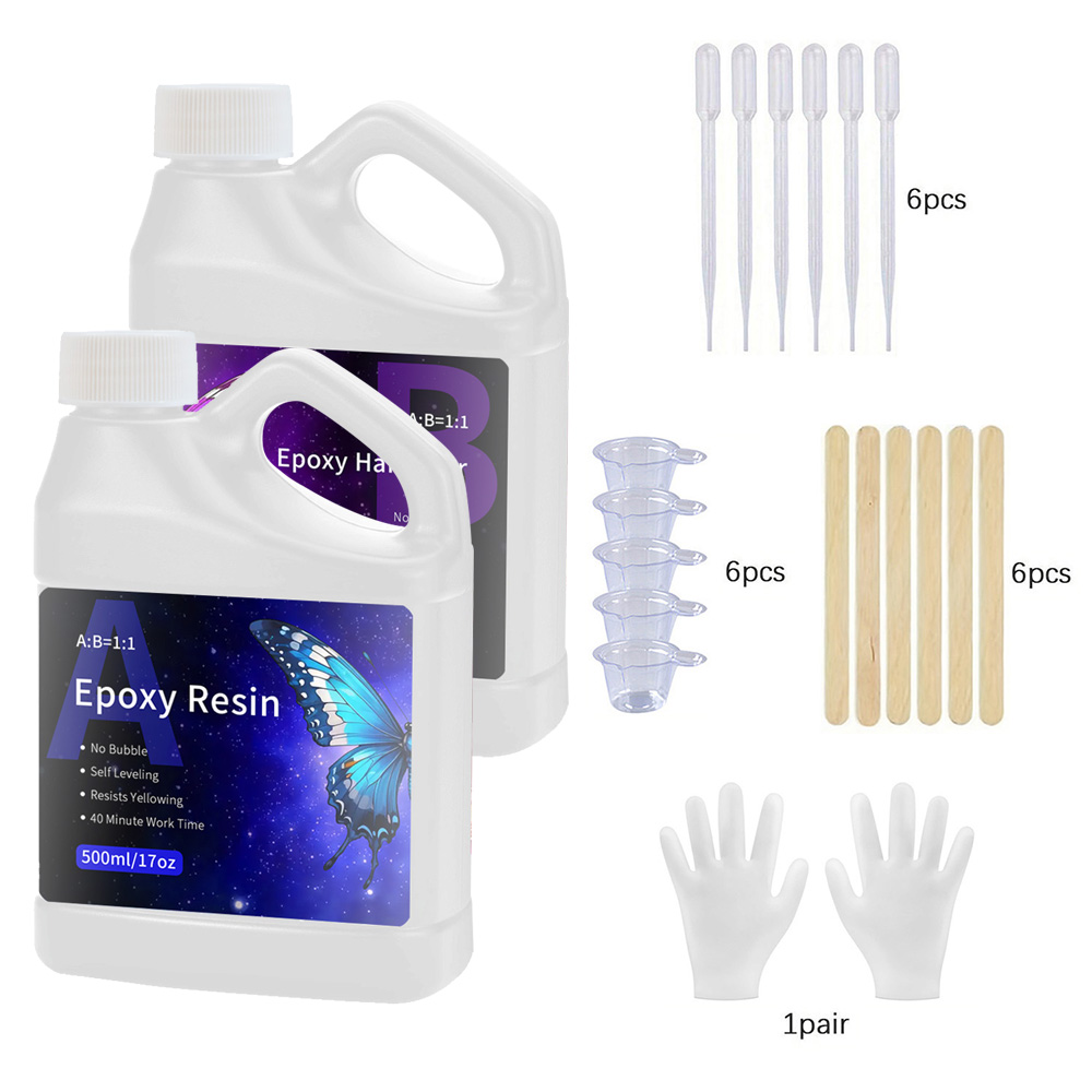 Nieuwe upgrad 1:1 Epoxyhars Kr - Resin Kit Cast recensie en prijs