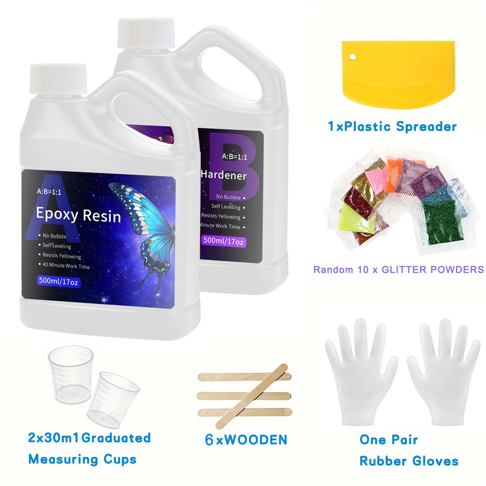 Nieuwe upgrad 1:1 Epoxyhars Kr - Resin Kit Cast recensie en prijs