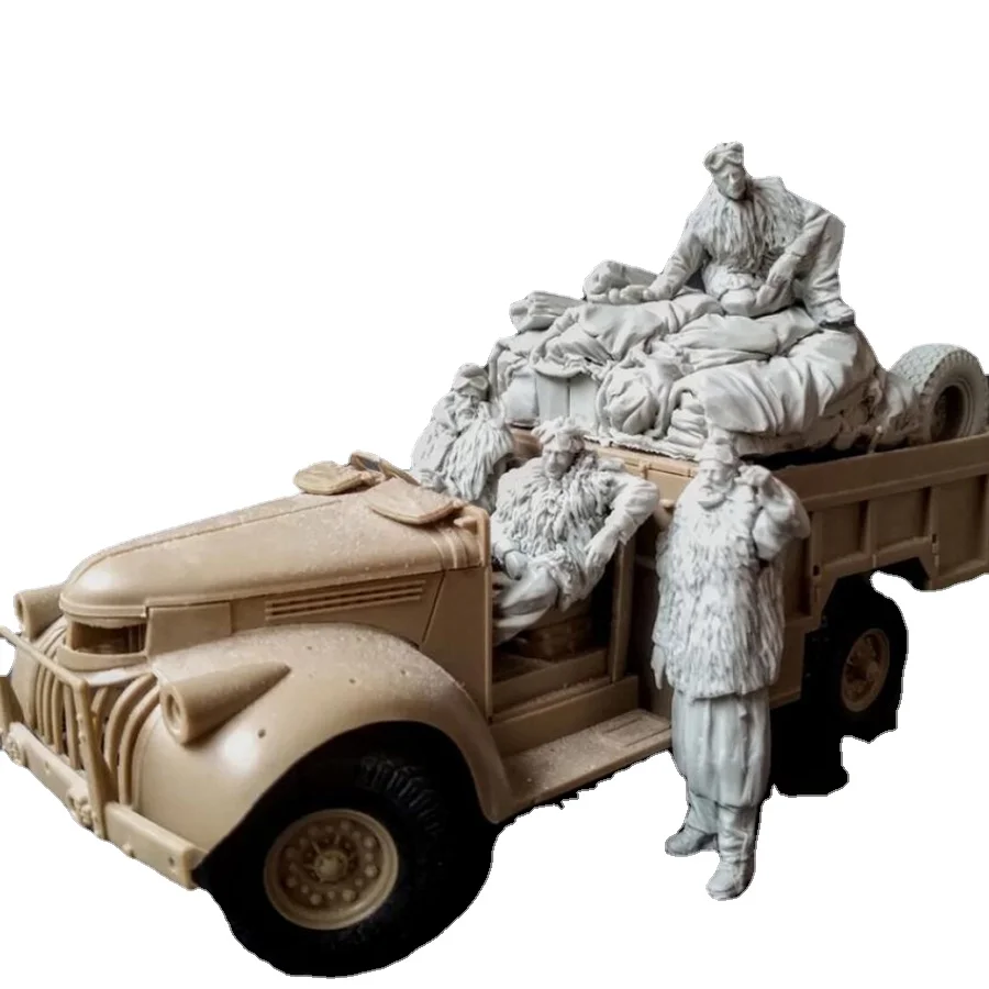 1/35 Hars Figuur Model Kit 2 B - Model Kit Cangdao recensie en prijs