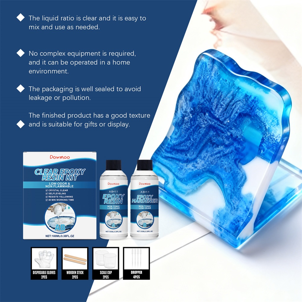 DIY Kristallen Heldere Epoxyha - Resin Kit Cast recensie en prijs