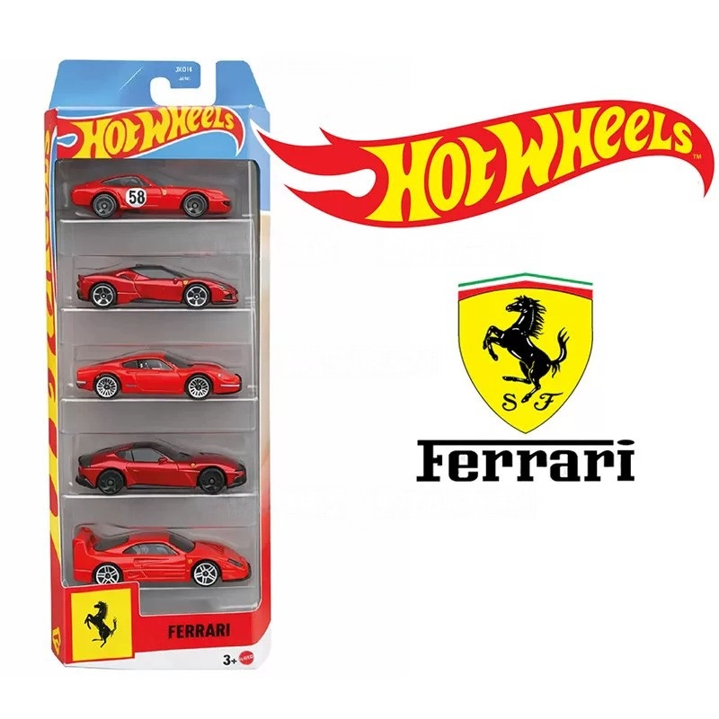 2026 5 stuks Hot Wheels Ferrar - Hot Wheels Car Track Sets recensie en prijs