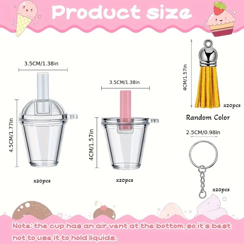 20set Mini Melkthee Sleutelhan - Resin Kit Cast recensie en prijs