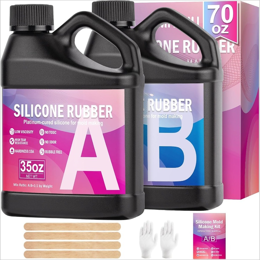 Siliconen mal maken kit, 38.8o - Resin Kit Cast recensie en prijs