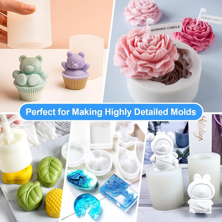 Siliconen mal maken kit, 38.8o - Resin Kit Cast recensie en prijs