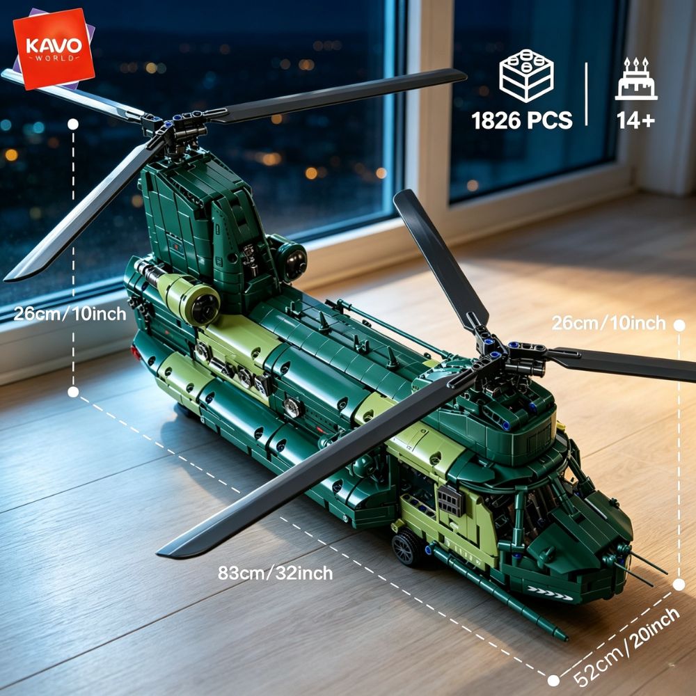 KAVOWORLD 1826-delige 32 inch  - Model Kit Perfect Grade recensie en prijs